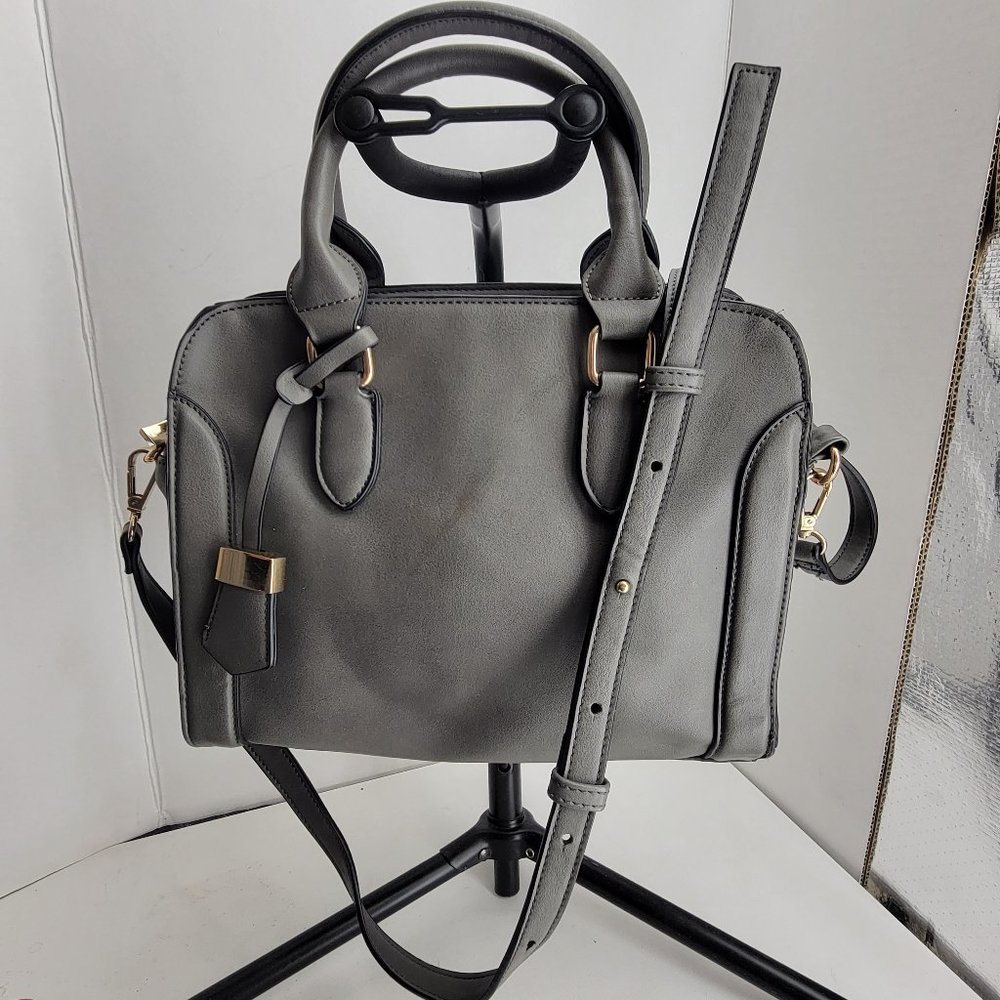 Unbranded Mini Satchel Bag Dark Gray